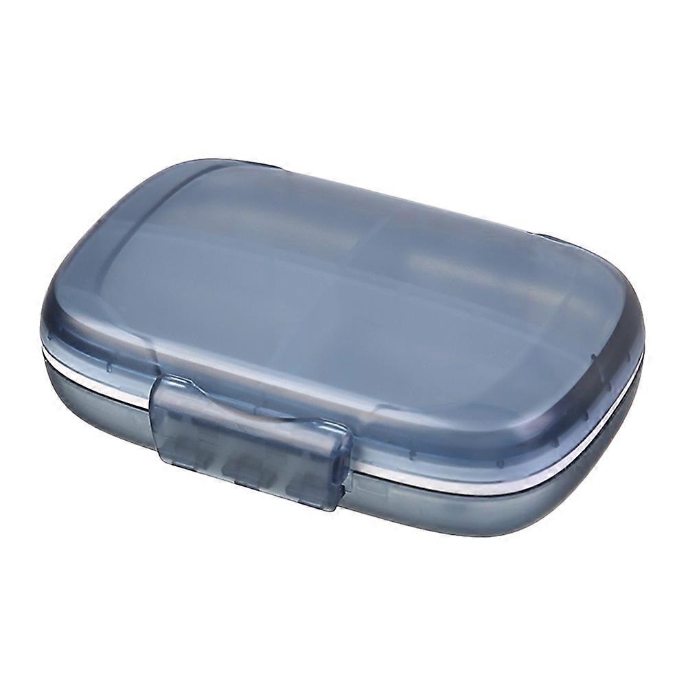 Portable Medicine Organizer Case, Small Compartmentalized Pill Container for Safe Storage