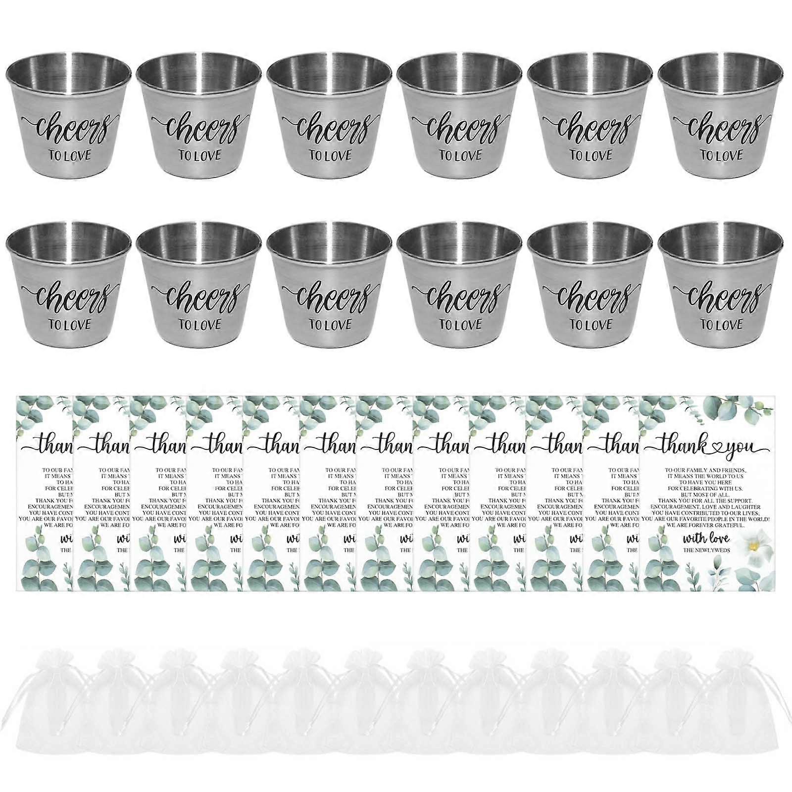 Set of 12 Luxurious Tabletop Wine Glass Charm Elegant Wine Glass Charm with Paper Card Charm for Wedding Tables Multicolor