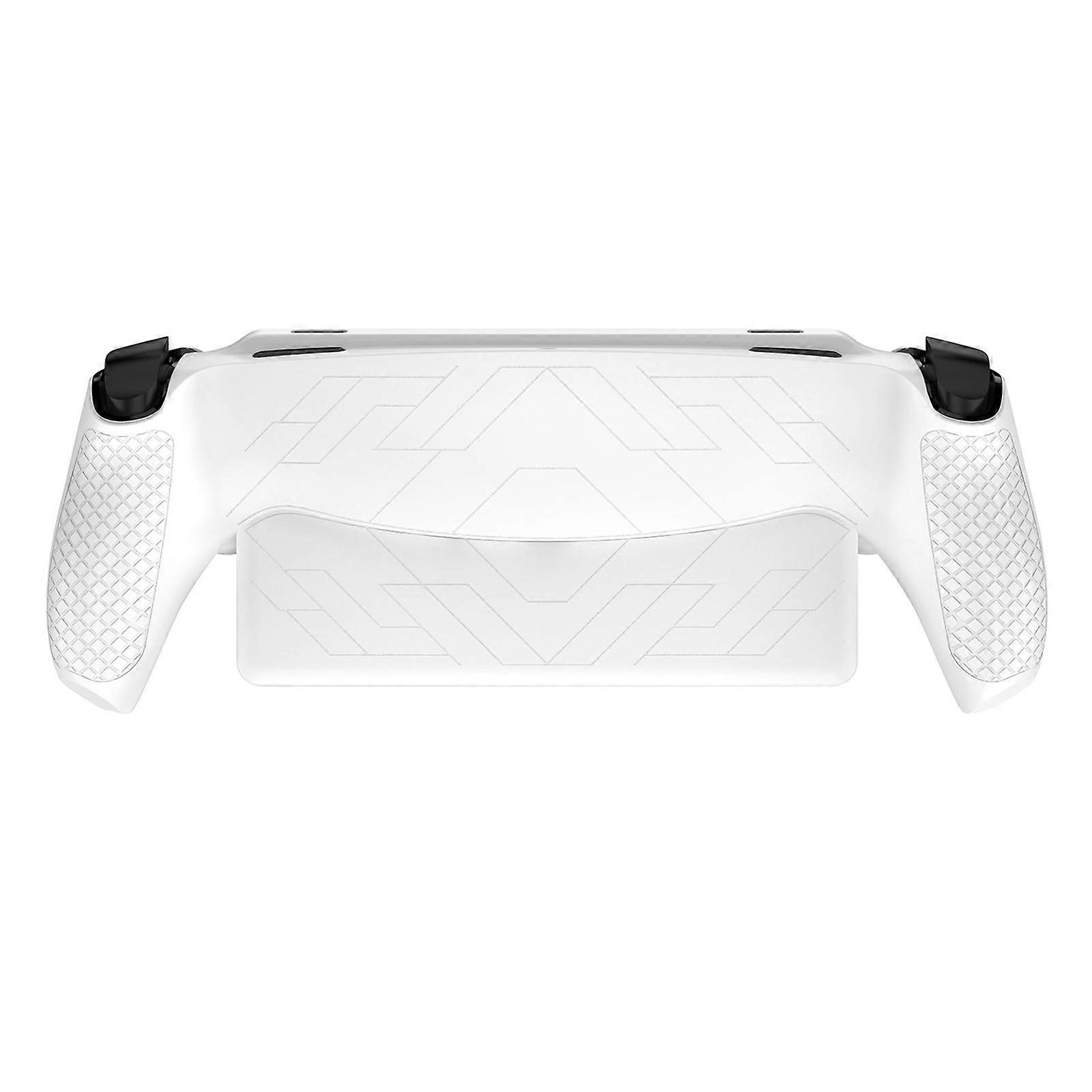 Full Coverage Case Silicone Shell for Console Gamepad Housing Shockproof Skin Flexible Bumpers Case Console Dust Cover  White