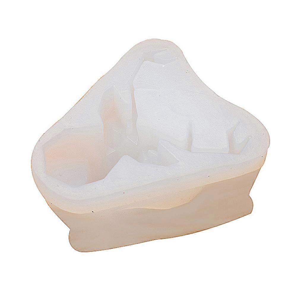 Cerf géométrique pour la tête Moule en silicone pour bricolage Pâtisserie Aromathérapie Ornement fait à la main Moules à fondant Gâteau de mariage Outils de décoration de chocolat