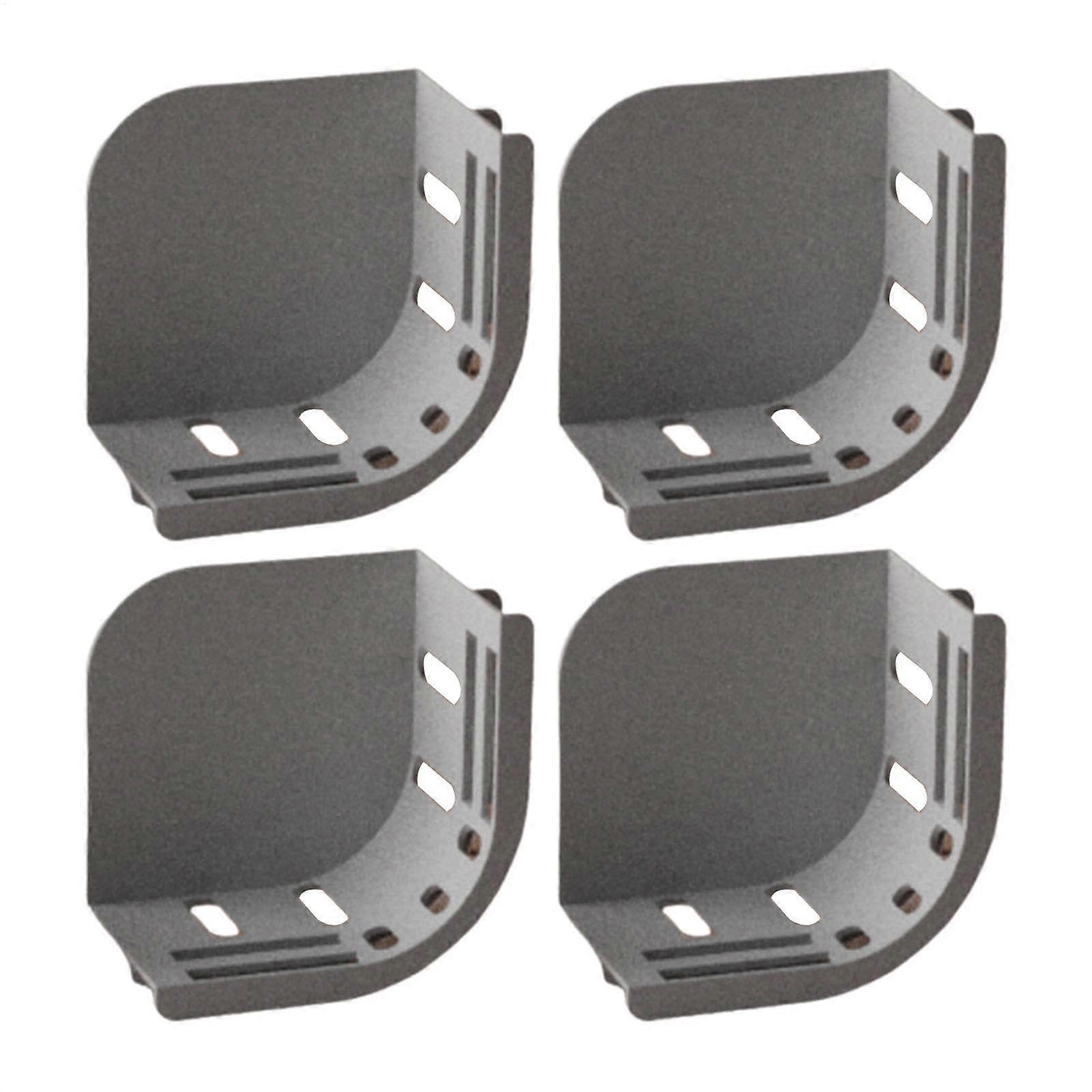 Staded Sheet Holder, Saited Sheet Clips, 4 x NonSlip Mattress Clamps, Gray