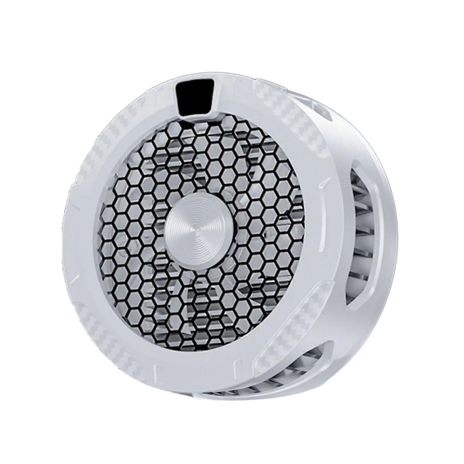 Double Mode Magnetic Phone Coolers Semiconductor Cooling System Temperature Display Color Lighting for Gaming Smartphones White