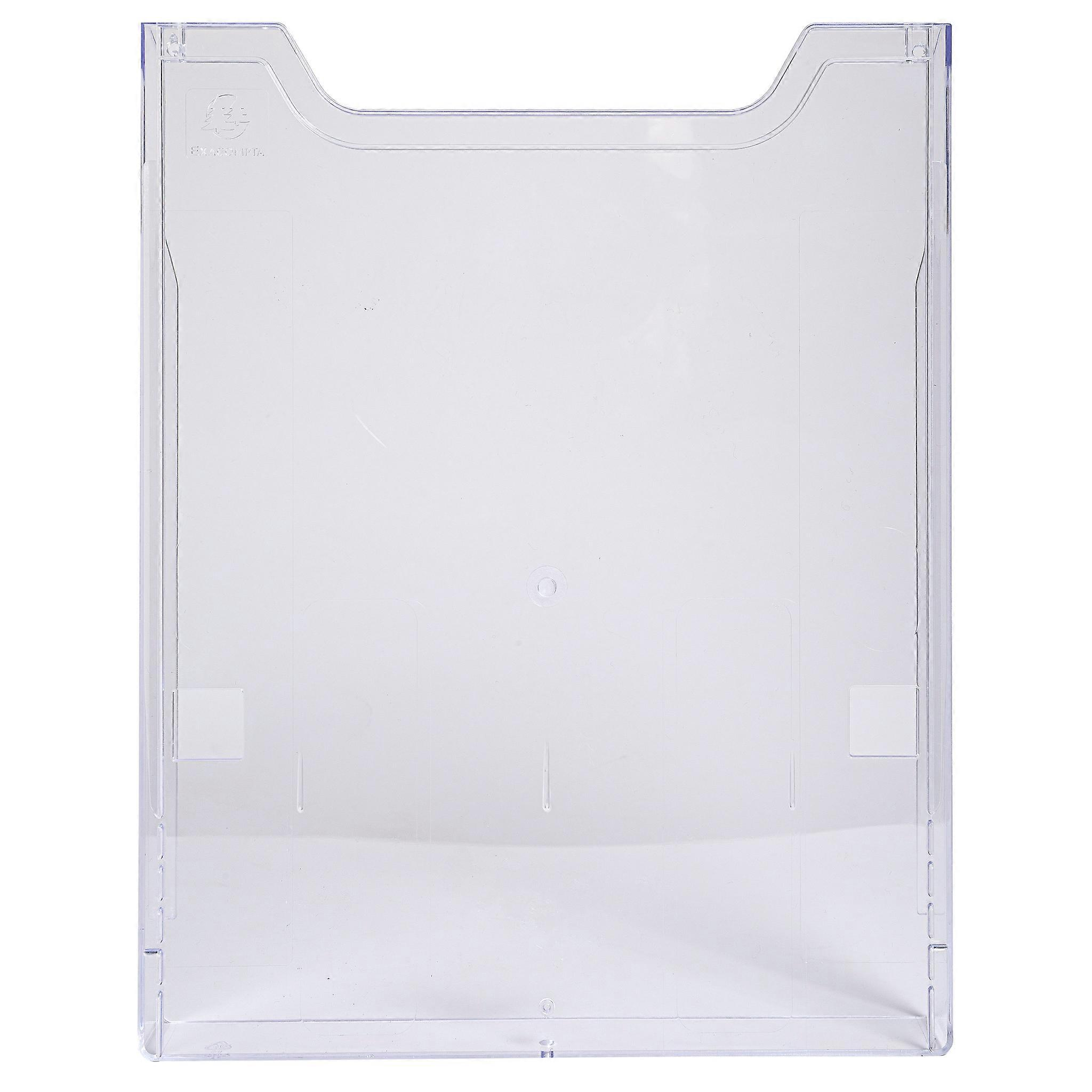 Exacompta 64358D 10x INDIVIDUAL ELEMENT A4 PORTRAIT clear - Crystal