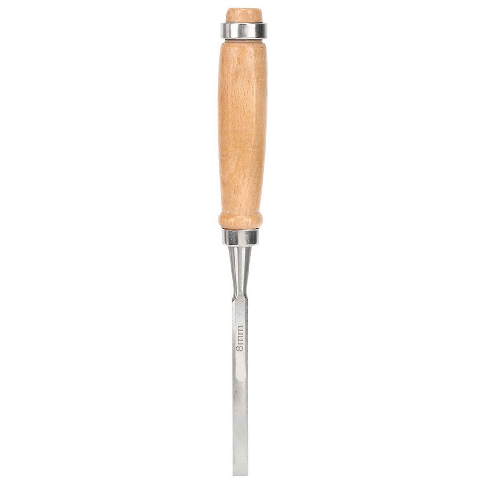 Wood Chisel, Chrome Vanadium Alloy Steel Carpentry Woodworking Hand Tool Wood Chisel Tool NNVQR
