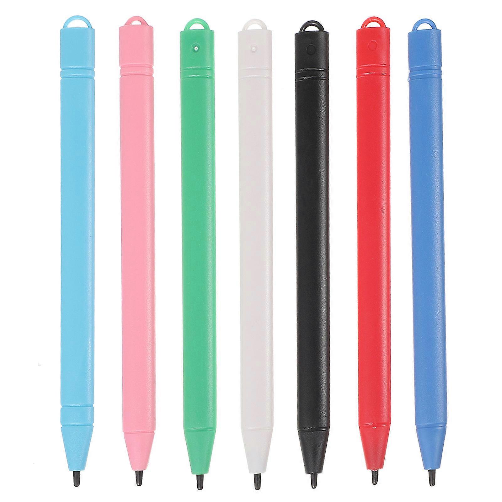 7pcs LCD Writing Tablet Stylus Pen Replacement for Graffiti, Painting and Writing on LCD Boards