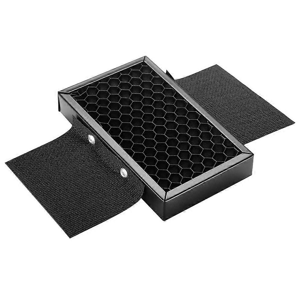 Portable Honeycomb Light Control Grid for Flash Easy Installation Reflector for Portrait Photography, Compatible with Softbox Lighting