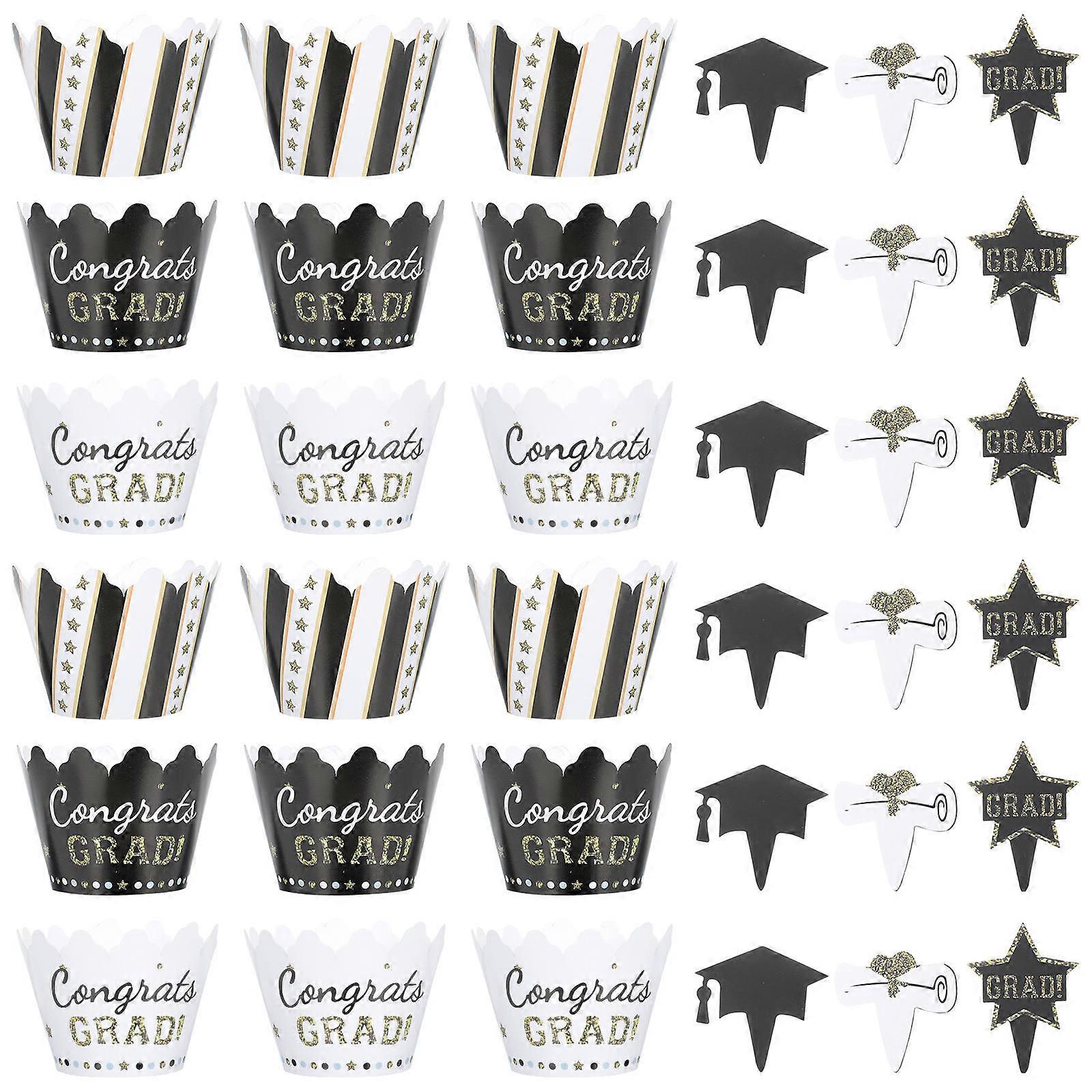 Celebratory Cake Embellishments for Graduates, Stylish and Secure Design, Practical