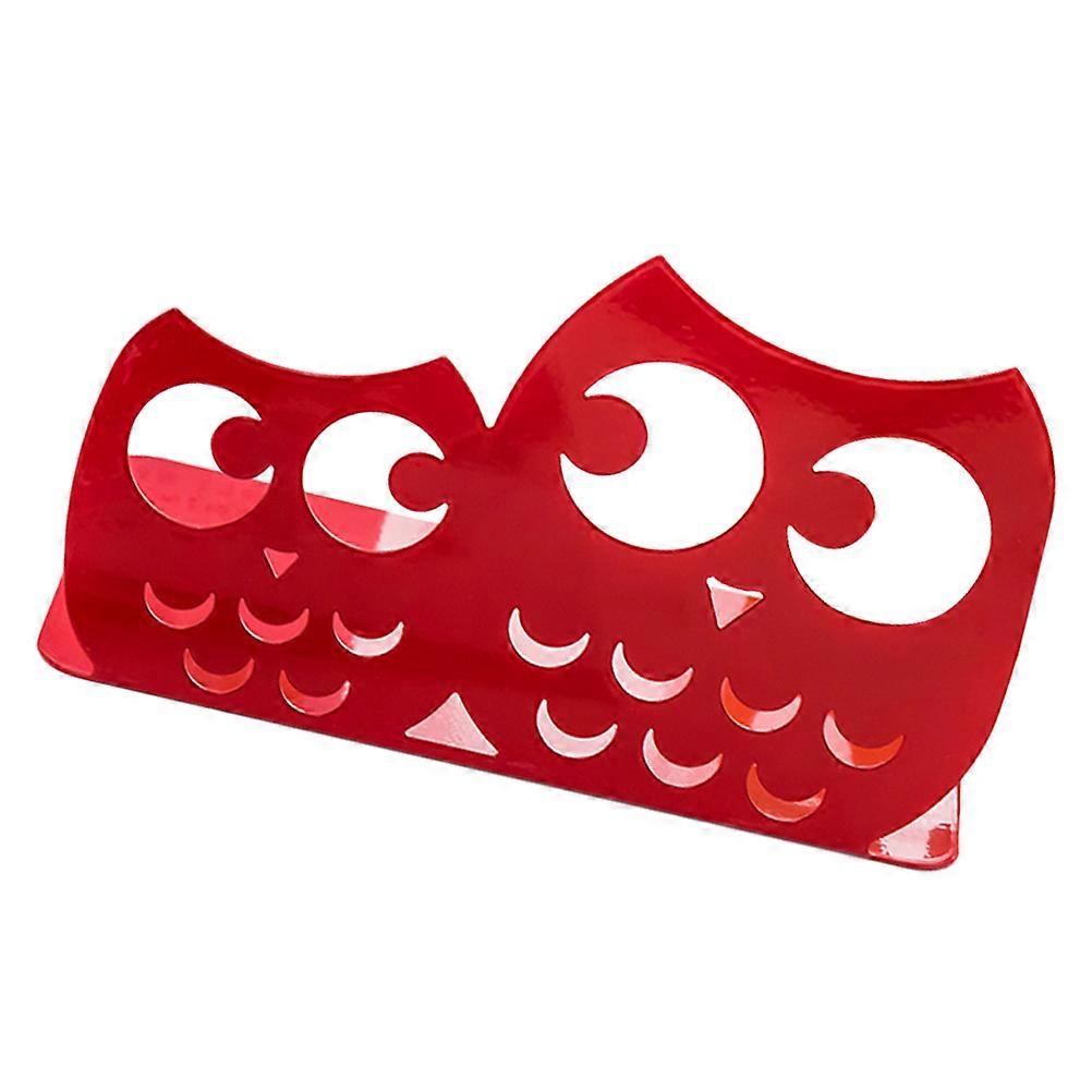 Desk Book Holder Adjustable Shaped Reading Frame Multifunctional Foldable Plastic Red 1Set