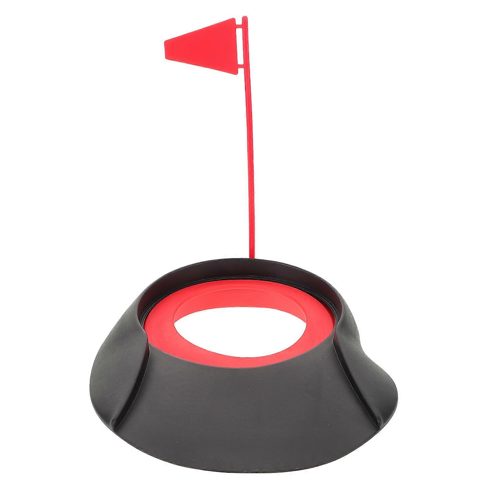 Golf Practice Putting Discs Develops Ball Sense Practice Plastic Golf Putting Cup 20.50X16.00X3.50CM 1Set