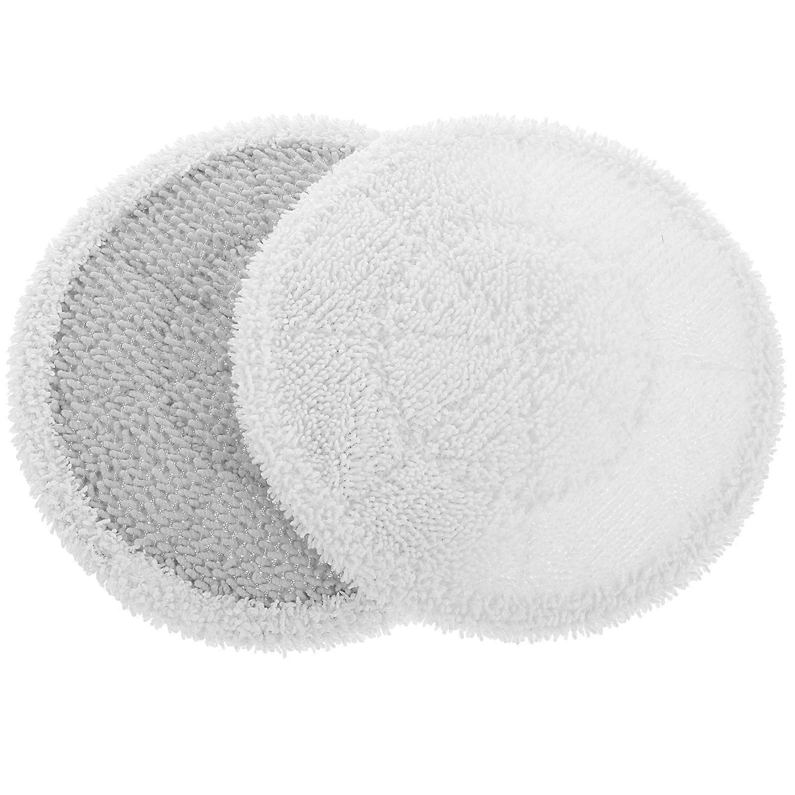 Reusable Cotton Steam Mop Pads 2Pcs For Daily Use Floor Cleaning Compatible With S7000amz S7001 S6002eu