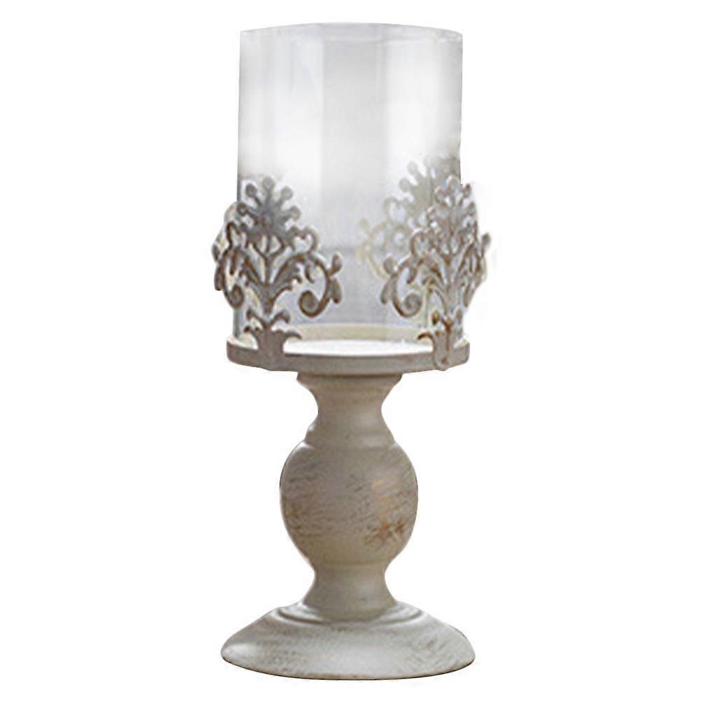 Retro Candlestick Holders Metal Candle Holders Table Candles Centerpiece Home Decoration Decor 1Set