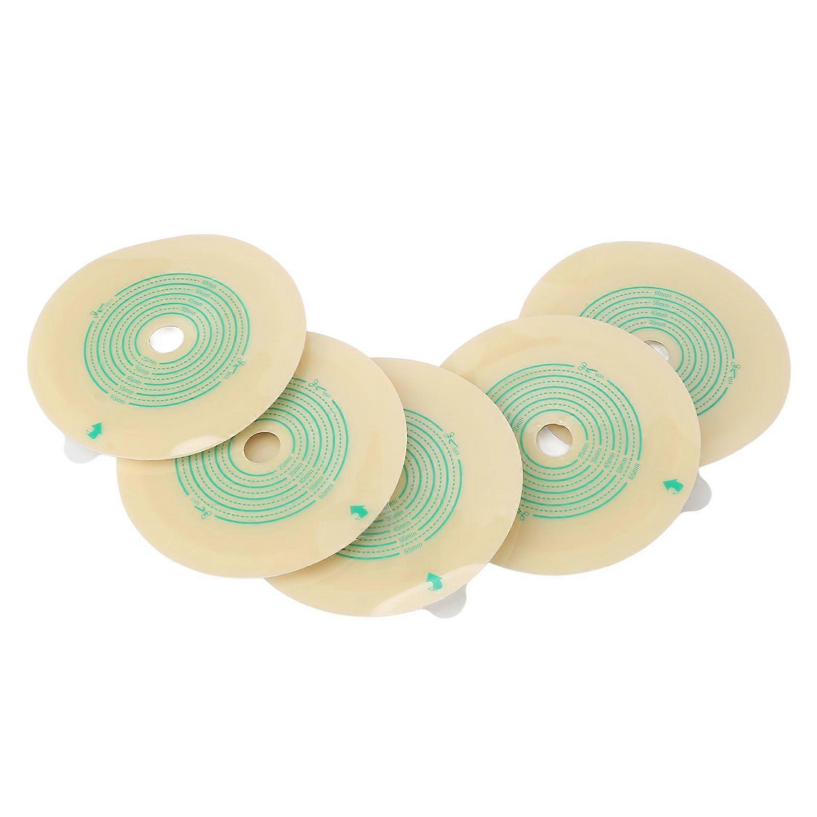 2025 Último modelo 5pcs Ostomy Bag Barrier Clear Scale Cuttable Self Adhesive H...