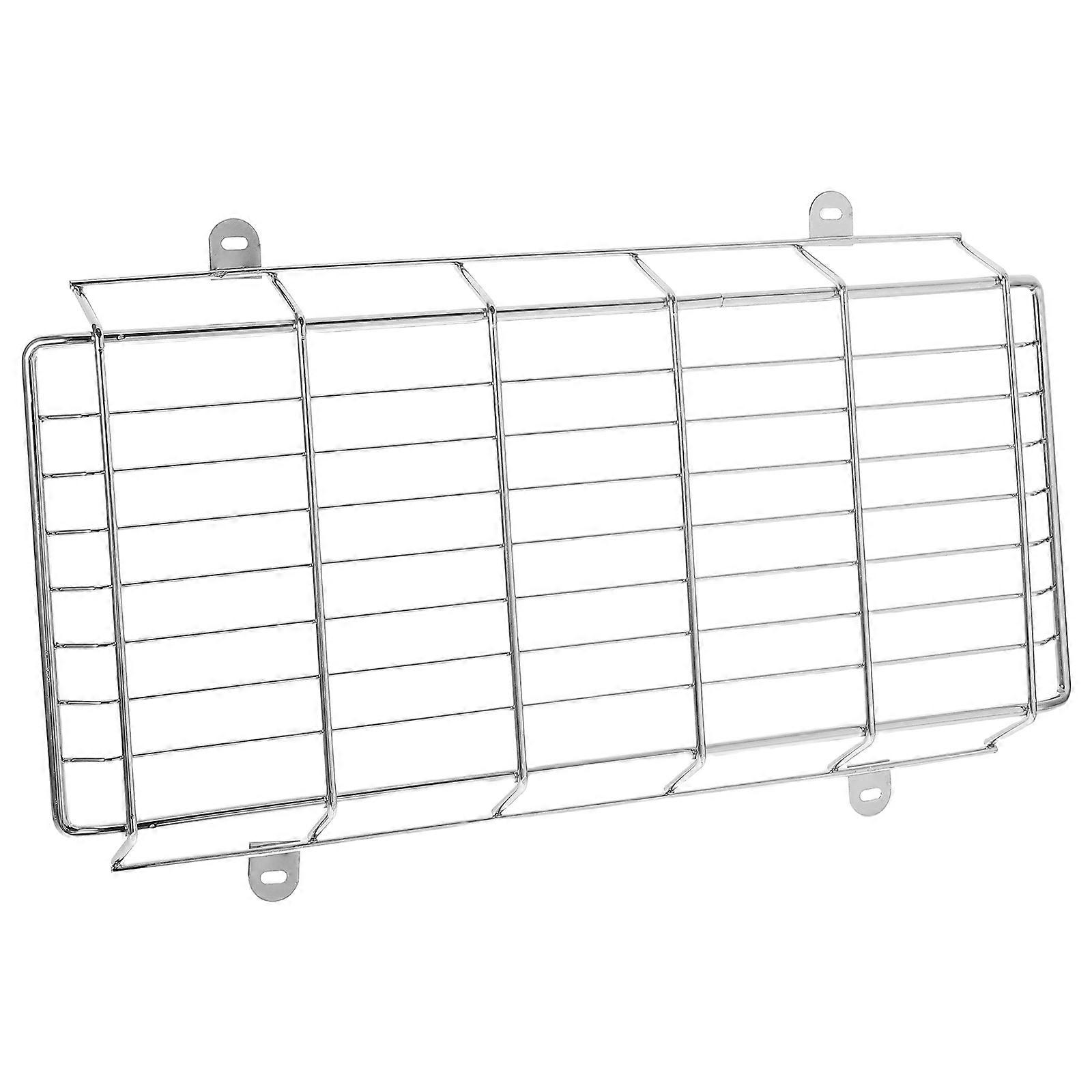 Wall Mounted Emergency Light Wire Guard Durable Protection Cover for Exit Safety Easy Installation Design