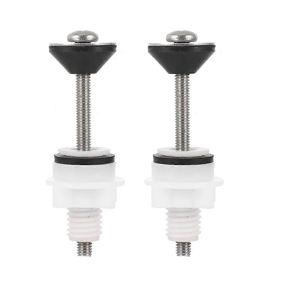 Toilet Seat Fixing Screws Kit   Durable Bolts for Easy Installation and Firm Connection with Toilet Tank, Suitable for Standard Elongated Toilets