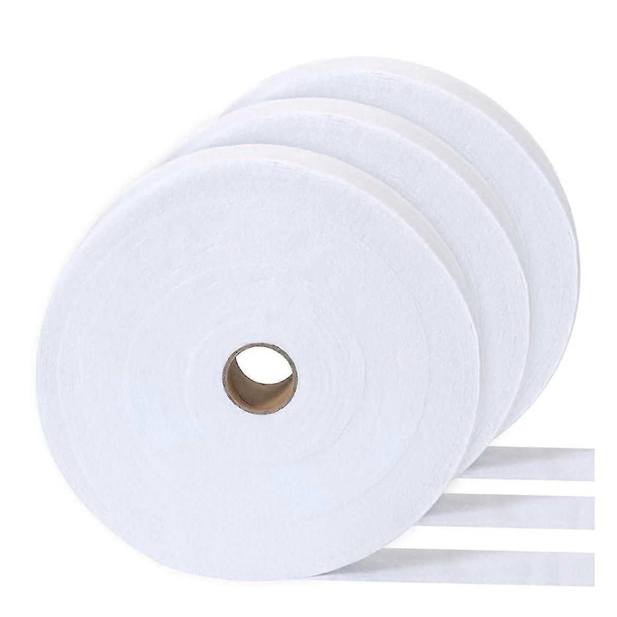 2 1/4 Inch Batting Strips for Rugs Total, Polyester Blend Batting on A Roll for Quilting, Throw Rug