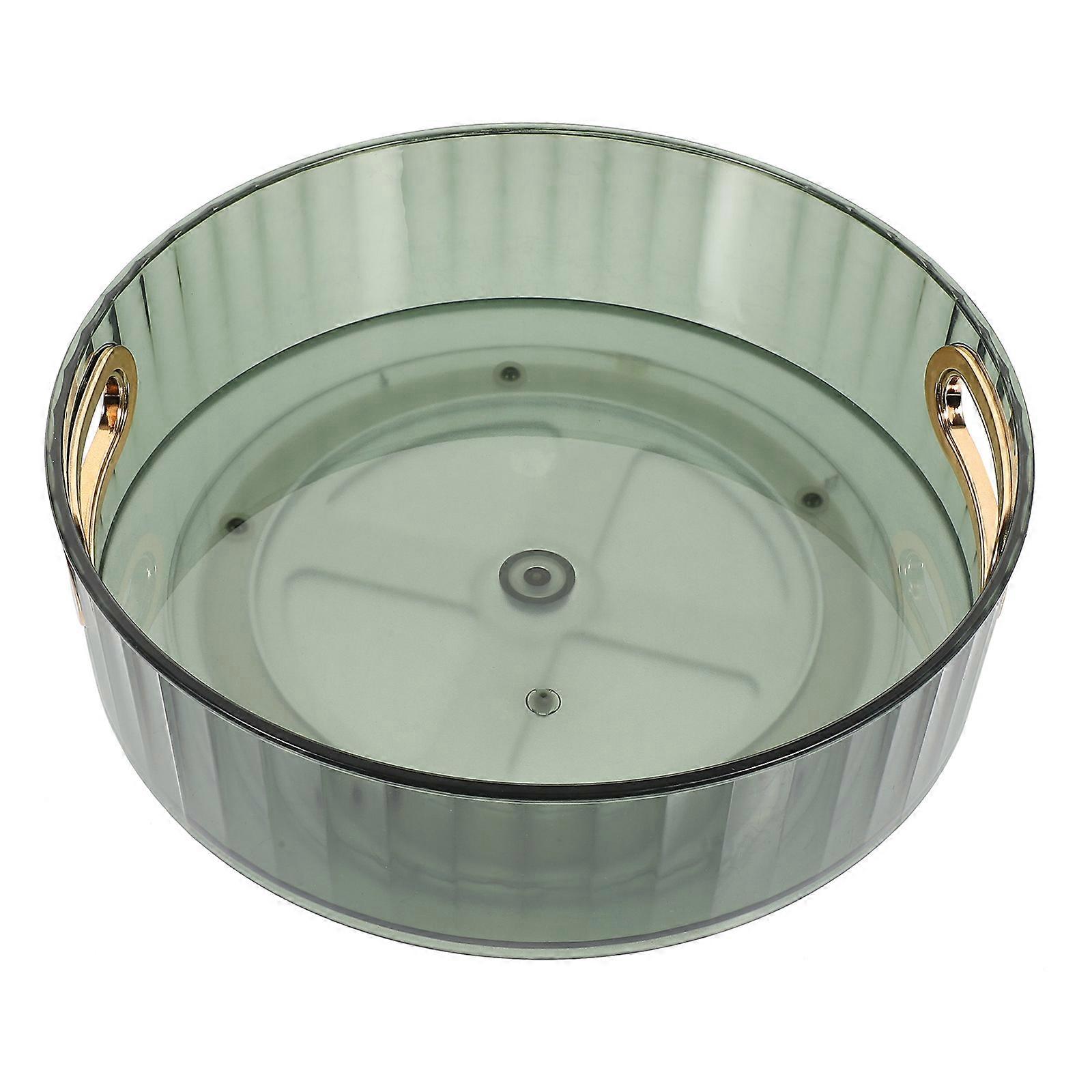 Household Spice Organizer Multi Function Spice Turntable Kitchen Use 22X22cm Plastic Rotating 1Pack