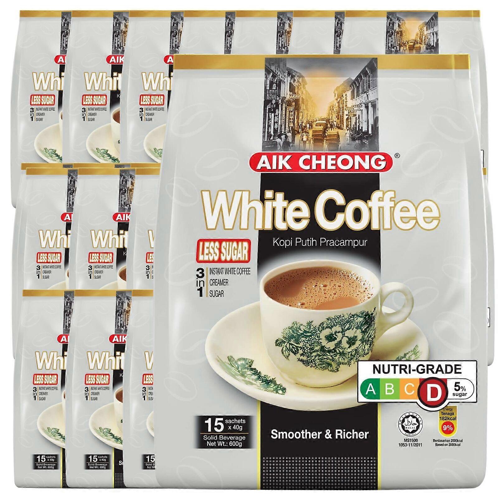 24x Aik Cheong White Instant Coffee Packs (360x 40g Sachets)