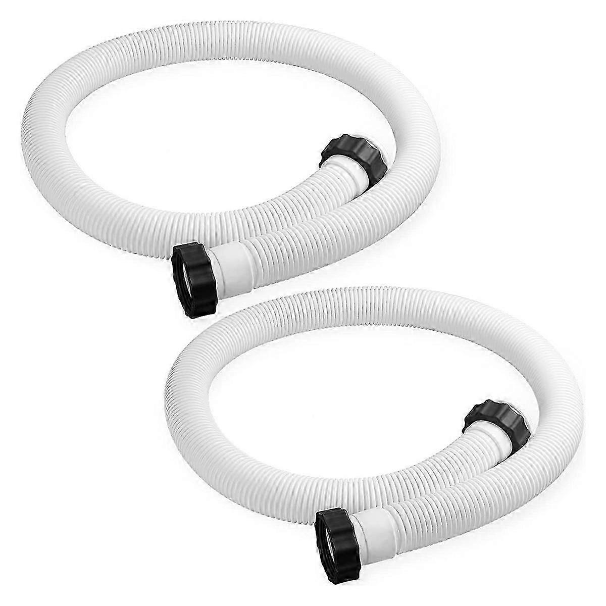 2 Pcs Pool Pump Replacement Hose 1.5 Inch Diameter 59 Inch Long Pool Filter Pump Hose for 29060E Fi