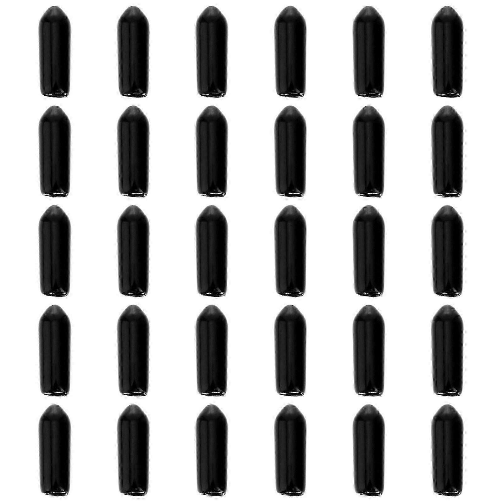 100PCS 5mm Dishwasher Prong Rack Replacement PVC Wire Thread Protector Cover