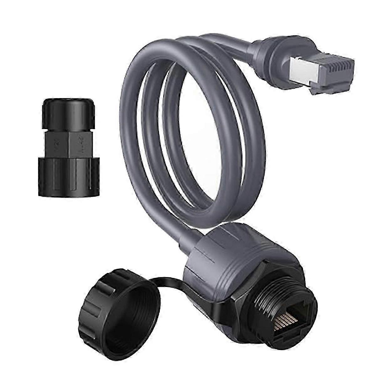 Adaptor Ethernet Starlink Gen 3 Mini Cable Extension RJ45 Cuplaj rezistent la apă pentru Starlink