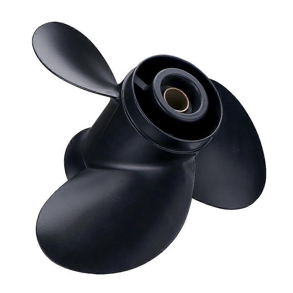 10 1/4 x 12 Black Outboard Boat Propeller for 20-30 HP Engines, Model 58100-96430-019, Durable and High-Performance