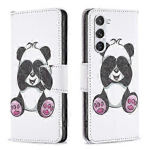 For Samsung Galaxy S24 5G Colored Drawing Pattern Leather Mobile Phone Case