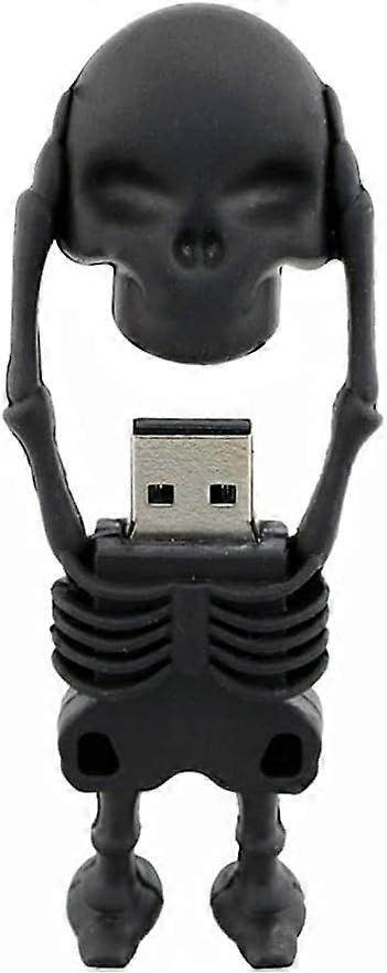 16GB Black Skull Model memory stick USB 2.0 disk