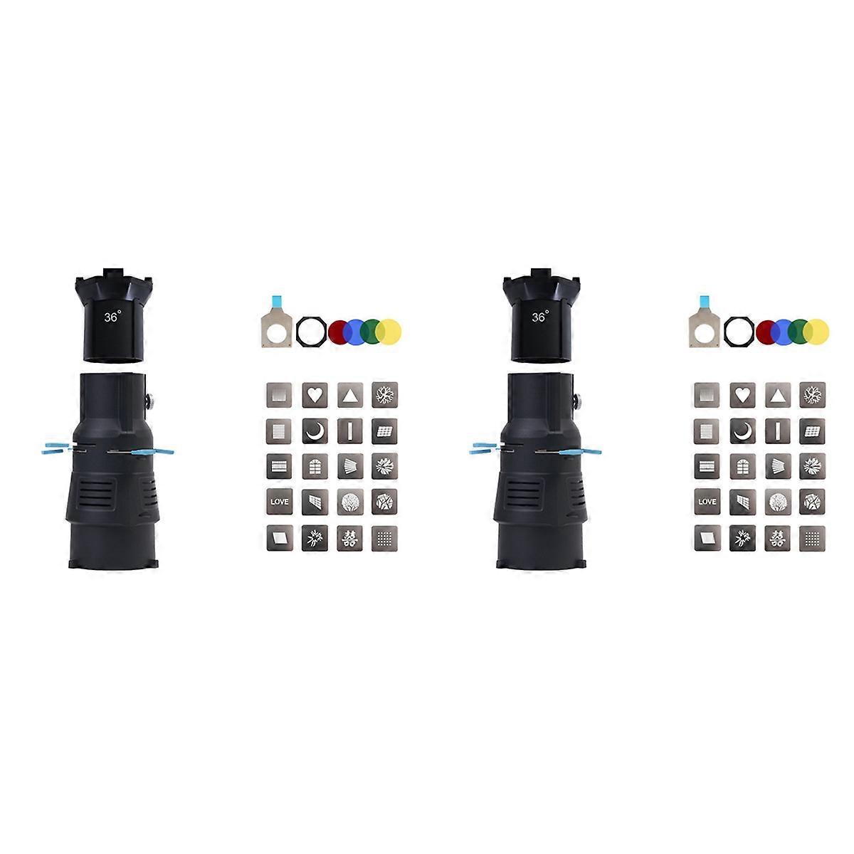 Focalize Conical Snoot for Bowens Mount Photography Photo Condenser with Built-in Geometric Sheet Sh