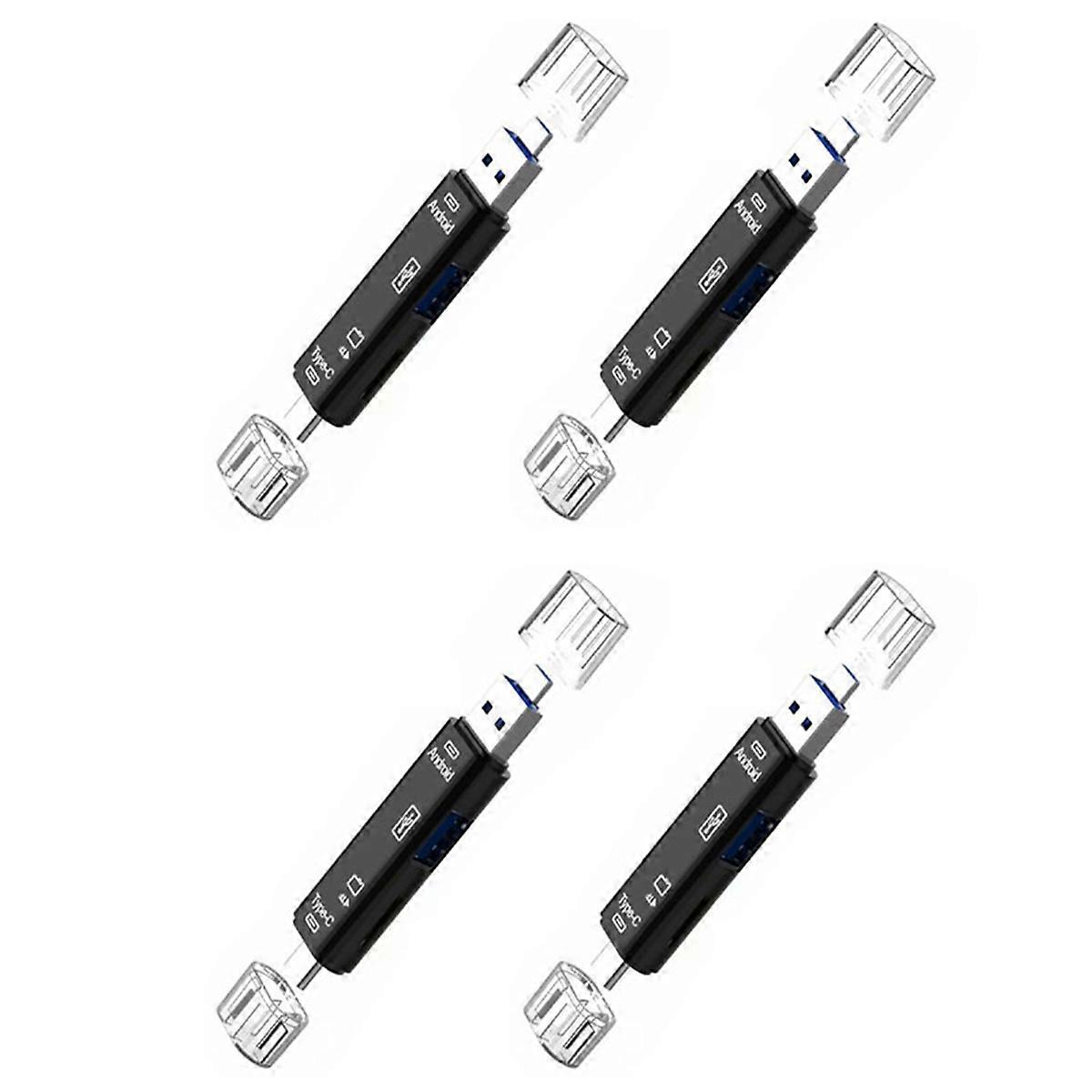 5-in-1 Multifunctional OTG Card Reader Micro-SD USB Reader Support TF