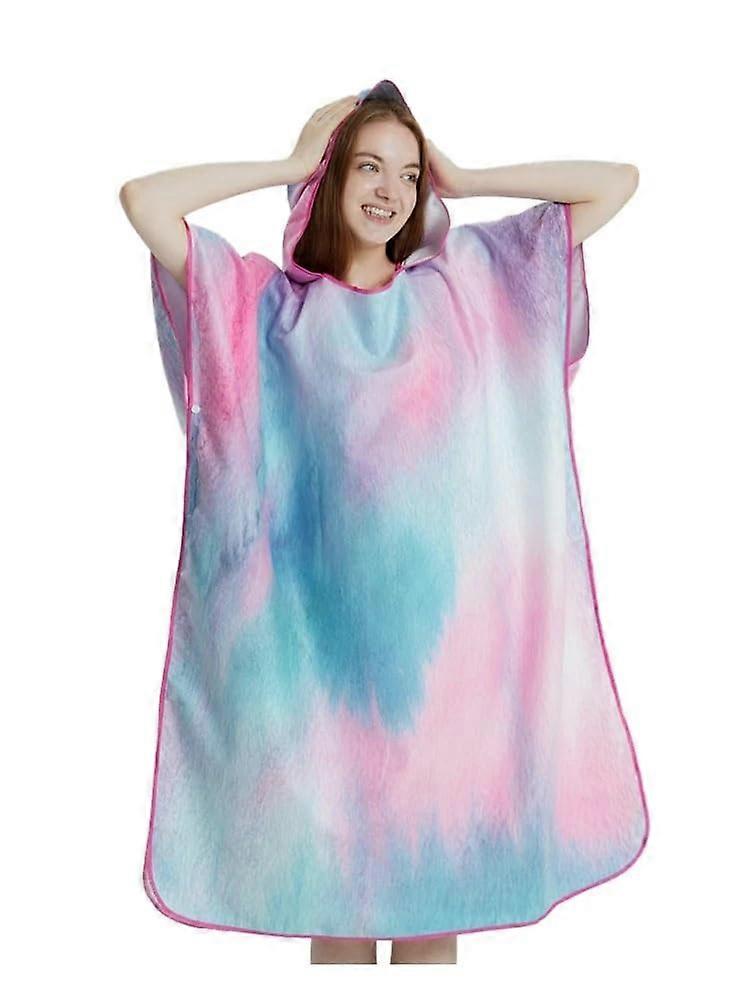Badeponcho, Poncho towel Surf ponchos, towel ponchos, Quickdrying towel, beach coat, changing ponchos, swim towel, beach ponchos for adults Purple