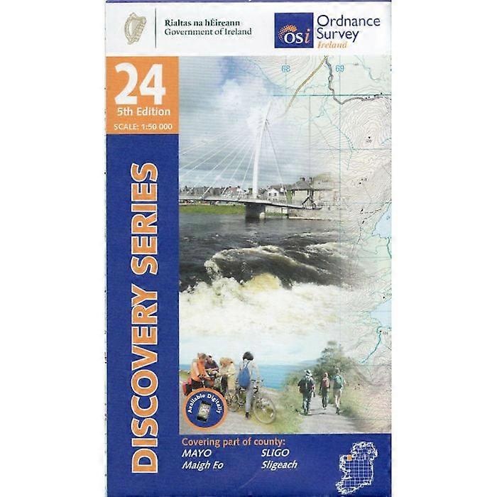Irish Discovery Map 24, Sligo And Mayo