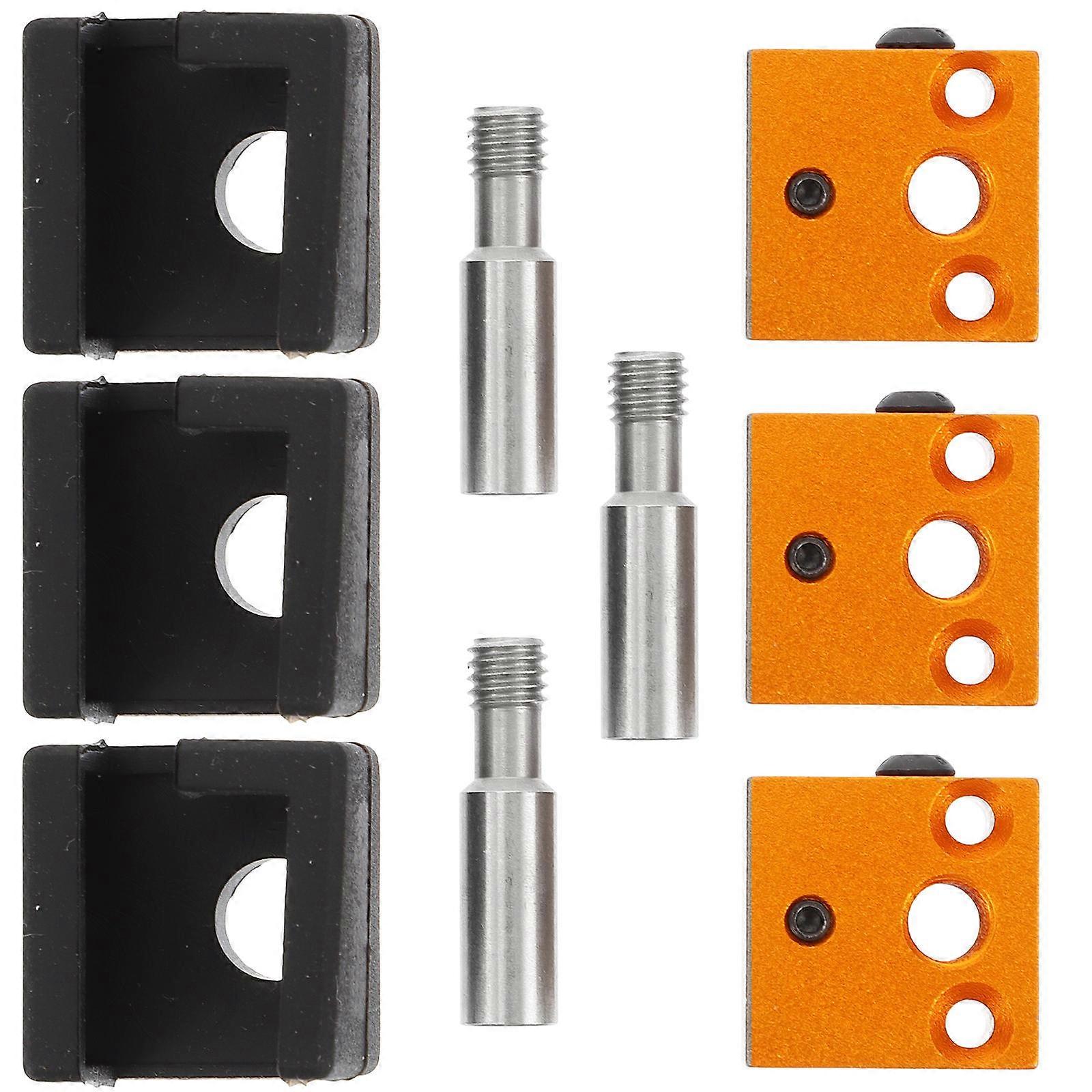 Block Set 3D Printer Extruder Dissipation 2.9x2.9x1.0cm 1Set