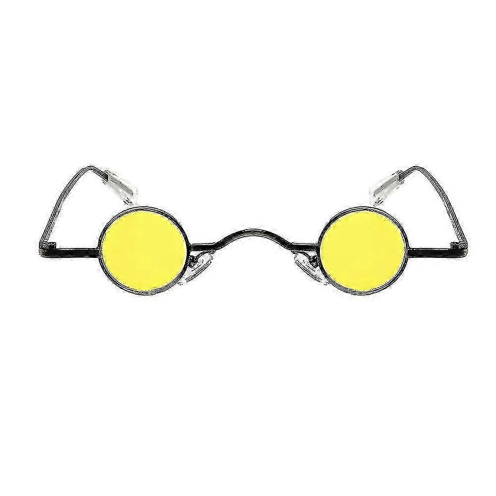 Vintage Mini Round Metal Small Frame Sunglasses Accessories