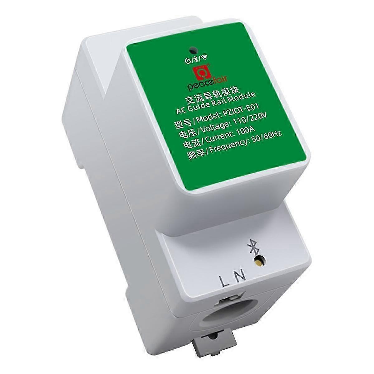 Single Phase AC Din Rail Module Wifi Smart KWh Power Consumption Meter for Home Use