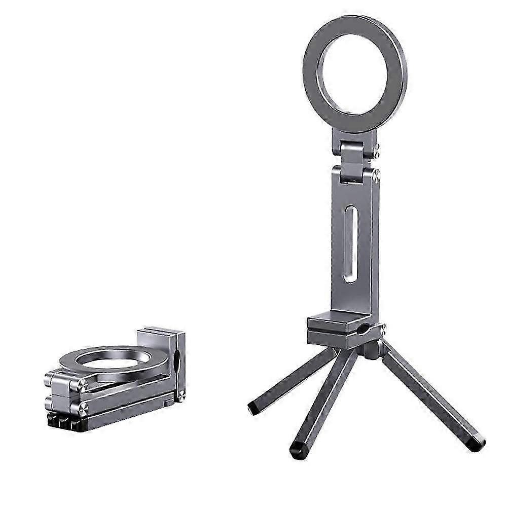 Trípode magnético para iPhone, trípode de bolsillo magnético de aluminio.