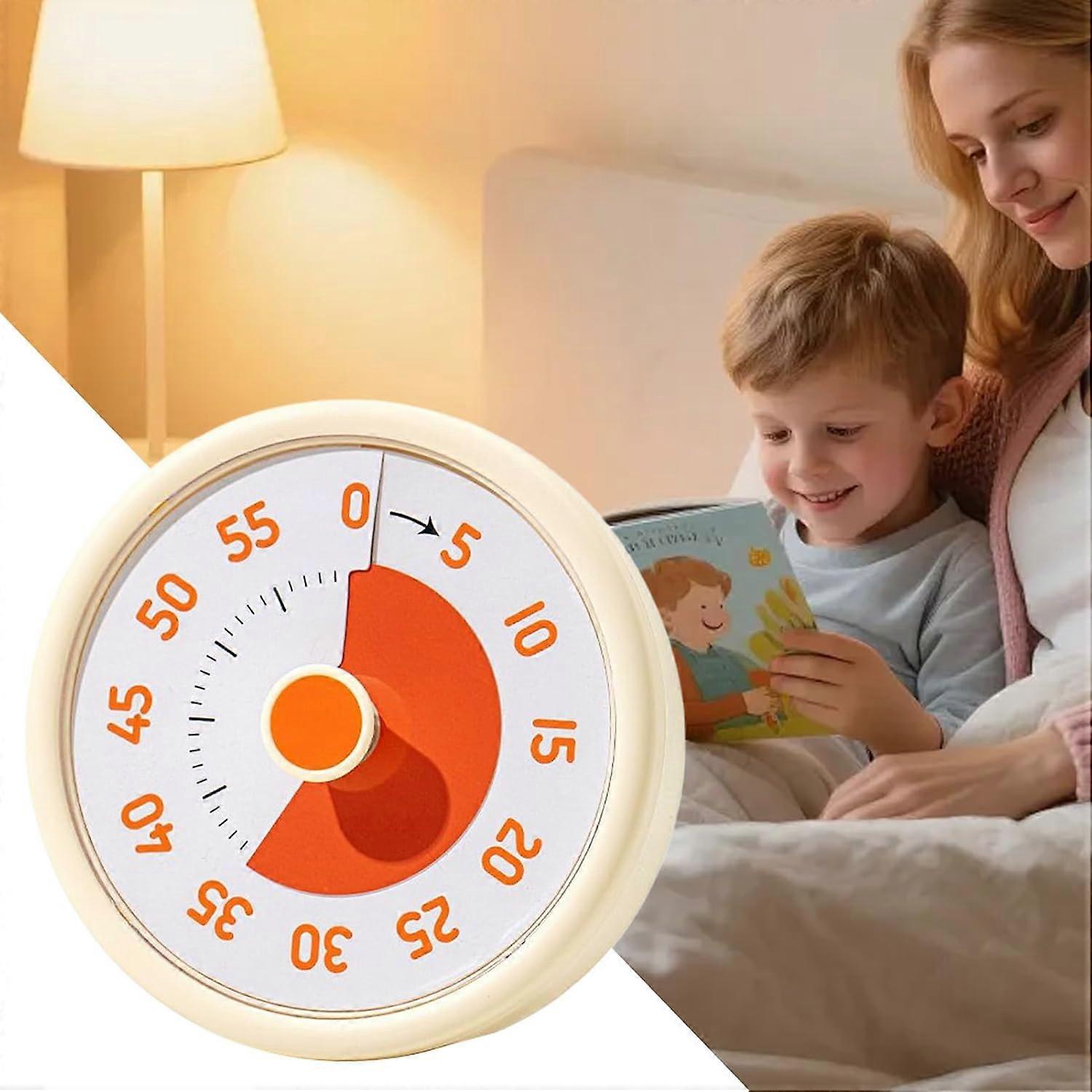 Visual Timer For Classroom Yellow 60-Minute Countdown, Kids Timer With ...