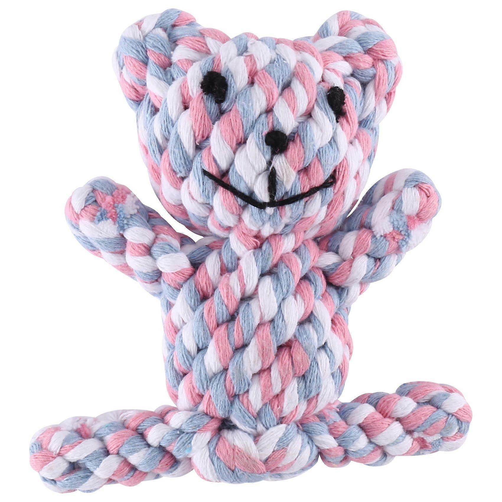 Tough Strong Puppy Dog Cotton Rope Tug Toy for Interactive Play, Durable Chew Knot, 30 Inch Size