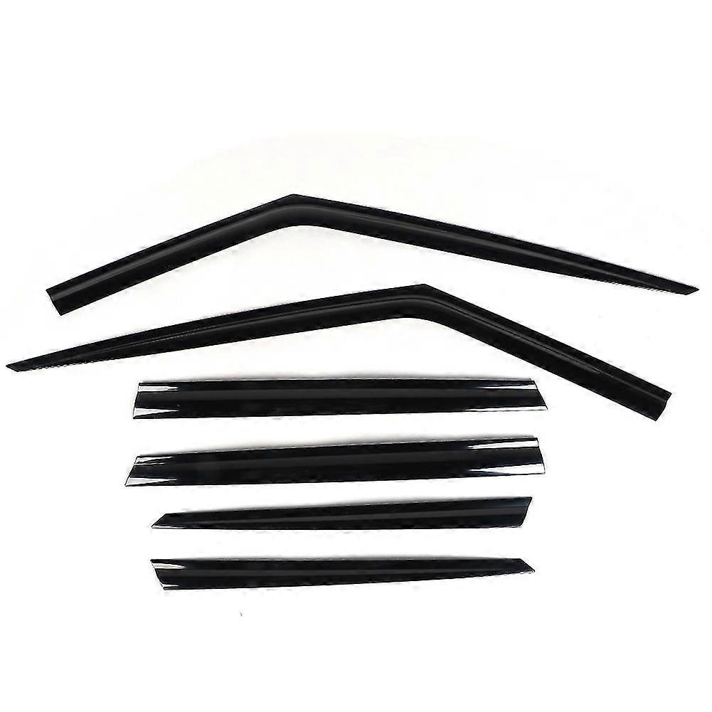 Car Accessories,6pcs Window Vent Visor Window Deflectors Window Vent Visor Ultimate Reliability