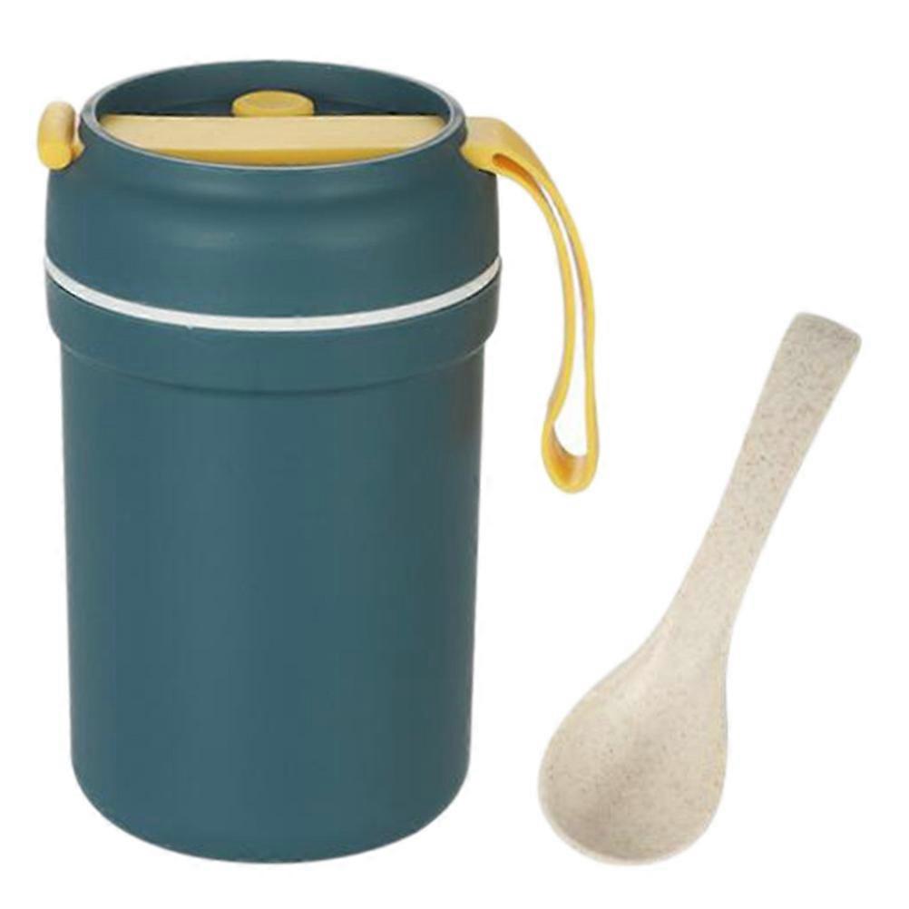 Microwave Safe Mug Soup Mugs With Lids Portable Breakfast Container For Adults 1Pcs