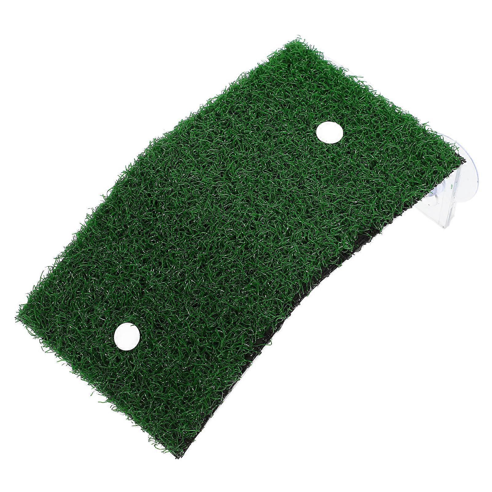 Green Plastic Turtle Basking Platform for Decoration Suction Cups