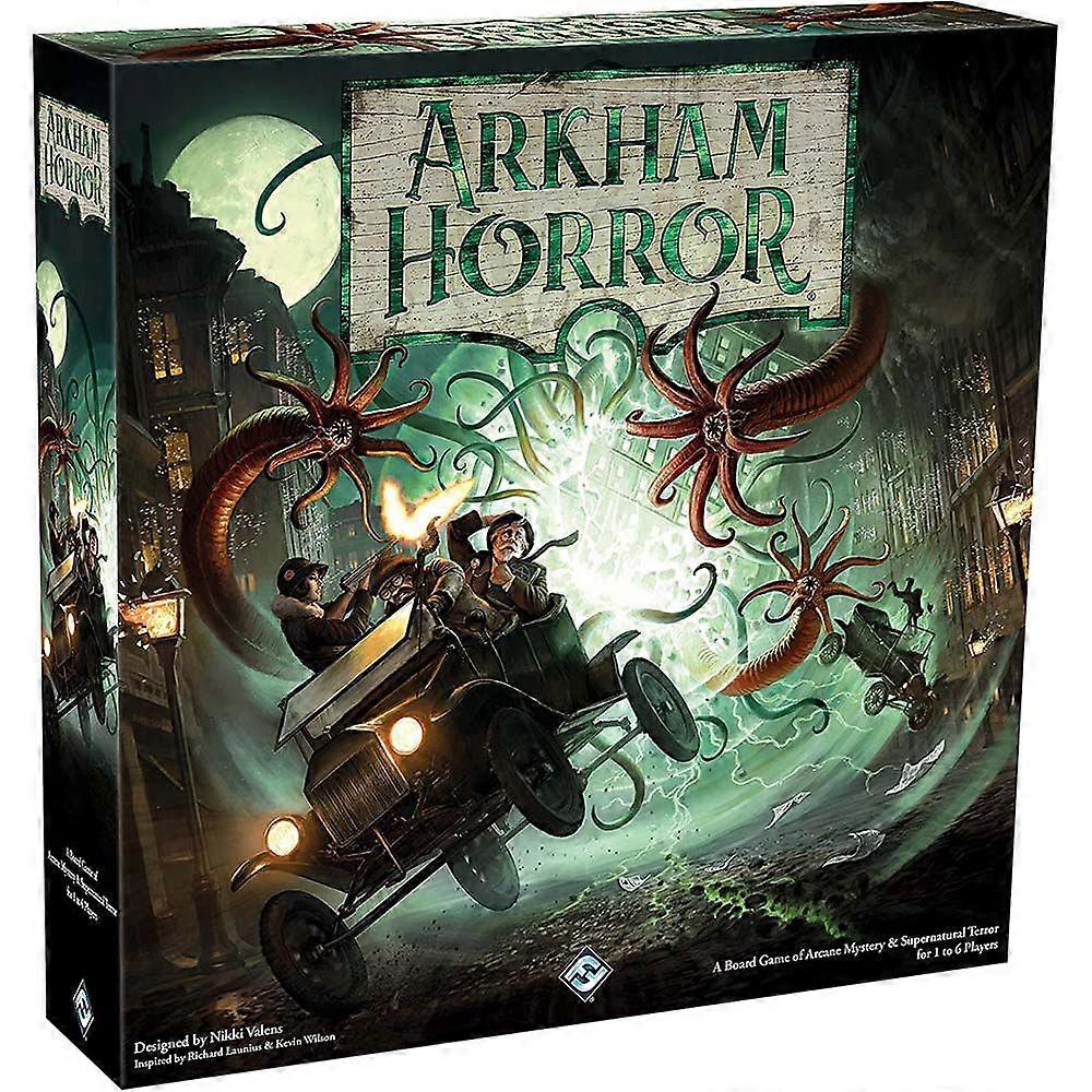 Arkham Horror 3rd Edition Board Game | Mystery Game | Strategy Game | Cooperative Board Game for Adults and Family | Ages 14 | 1-6 Players | Average P