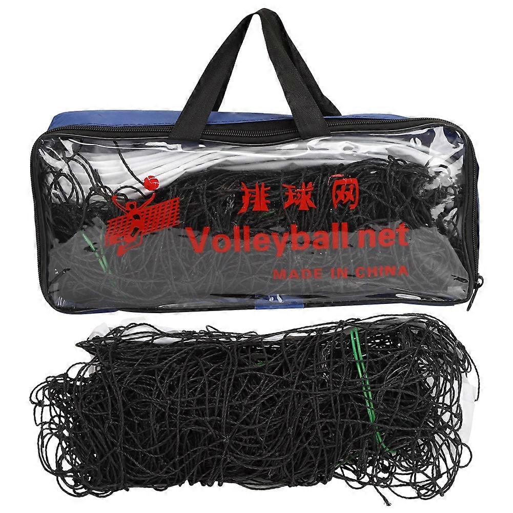 Standard Beach Volleyball Netz Professionelle Covered Edge Stahl Drahtseil Training Net