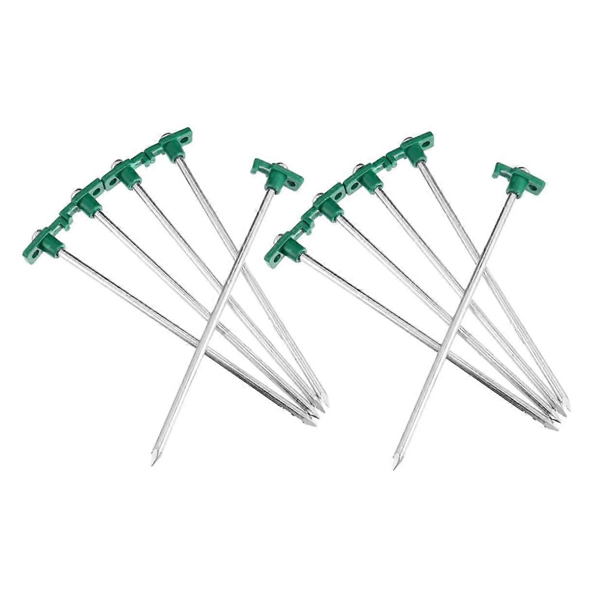 Replacement Tent Pegs, Pack of 10, Camping Tent Pegs, Robust and Easy to Use
