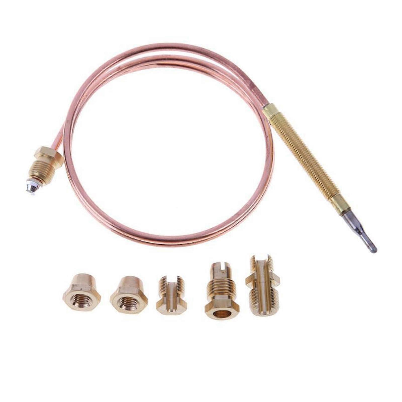 Temperature Control Probe With Automatic Shut-Off, 1500 mm, Heating Wire and Thermocouples, Heat-Resistant Kitchen Sensor