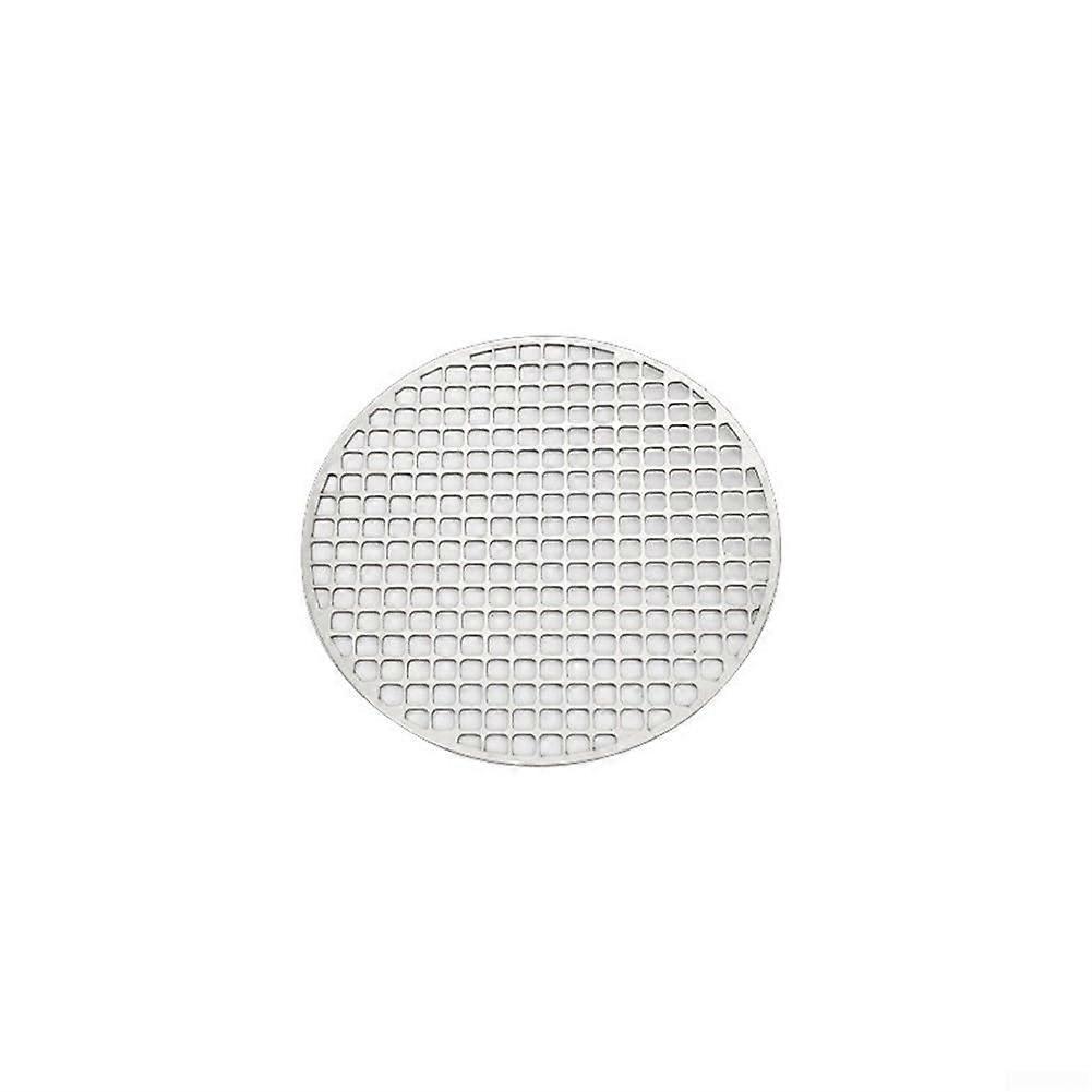 Grill nets, grilling, 18–30 cm round grill grate made of stainless steel, multipurpose grill rack tray for grill oven net (Size: 22cm).
