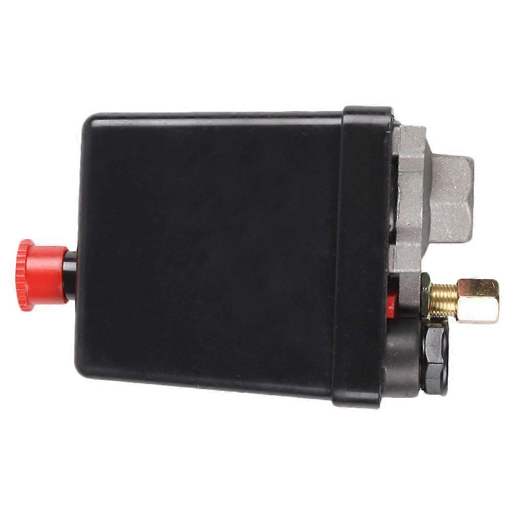 Vertical Air Pressure Switch Compressor Automatic Pressure Control Compact Design Aluminum Body 1Pack