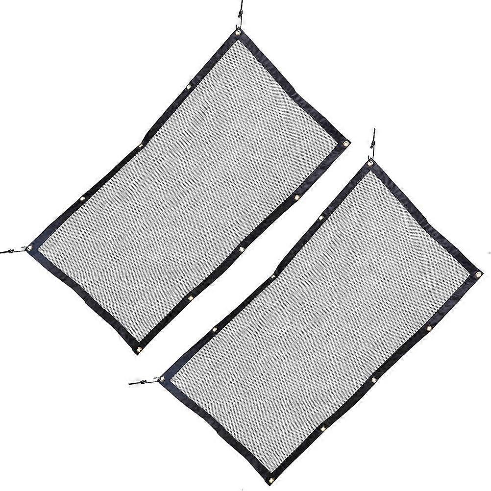 Car Mesh Barrier for Pets – Durable Dog Backseat Net Partition for Vehicle Safety and Comfort