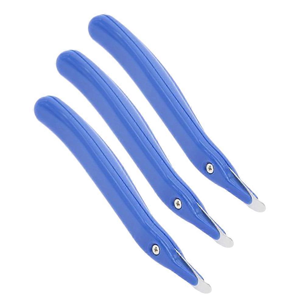 Multifunctional Staple Puller Labor Saving Design Practical For Home Repair 15.5x1.7x1.5cm 3Pcs