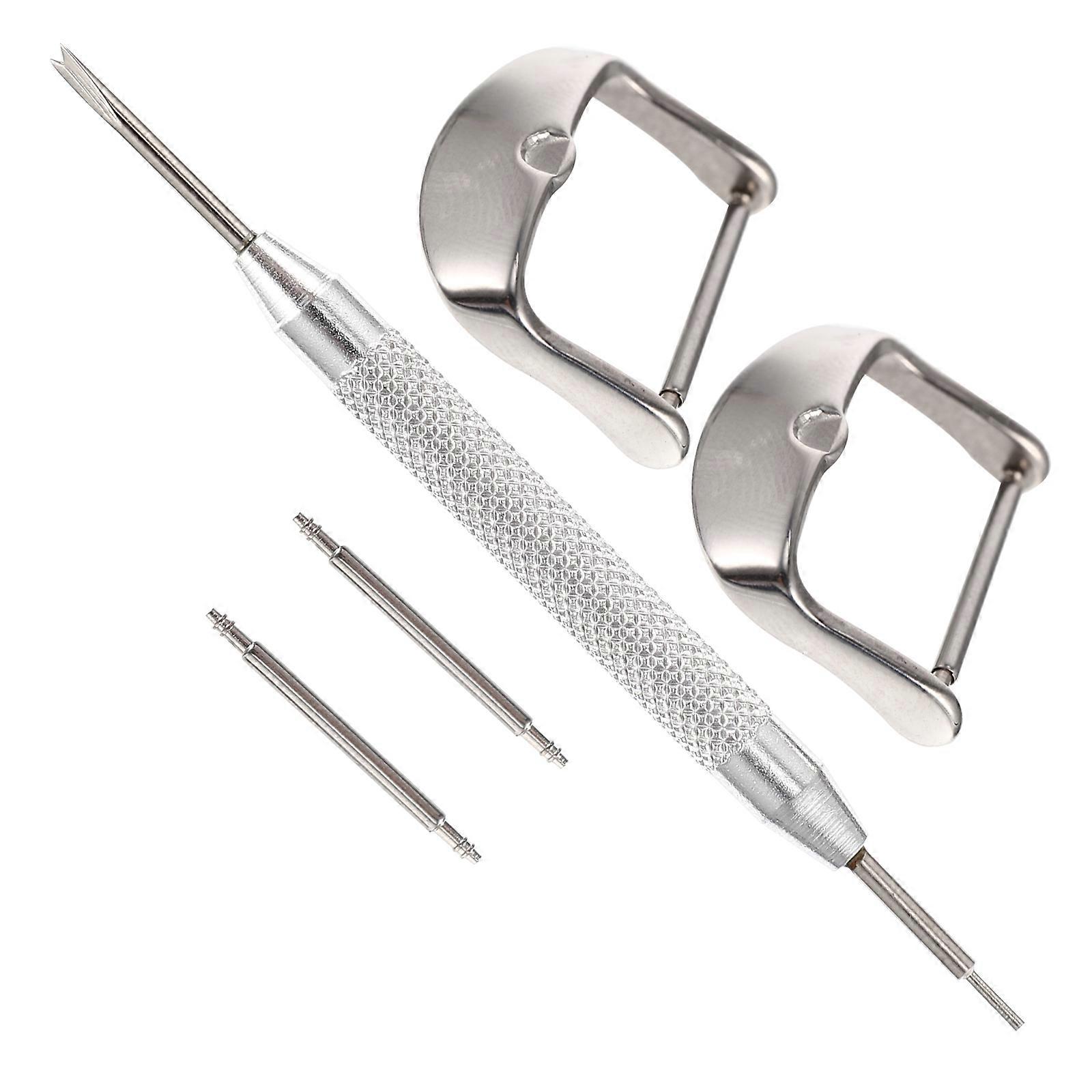 Clasps for Watch Protect from Dropping Stainless Steel Material 3×0.2×0.2in 1Set