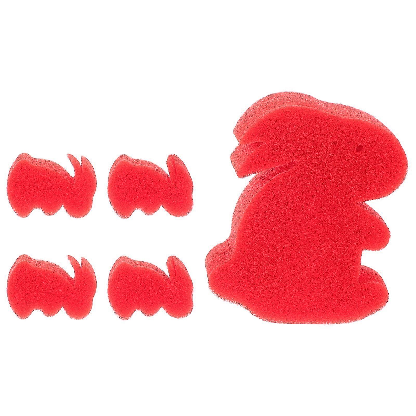 1 Set Of Bunny Sponge Gimmick Prop Close Up Magician Prop Adorable Cartoon Sponge Rabbit Changes Into Multiple Pieces For Parties Stage Shows